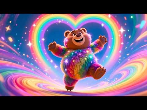 Magic Bear’s Rainbow Run 🐻🌈 | Fun Learning & Play for Kids | Toddler Adventure Video