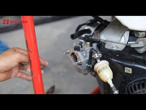 12. VỆ SINH BỘ CHẾ HÒA KHÍ MÁY PHÁT ĐIỆN HỮU TOÀN HK7500