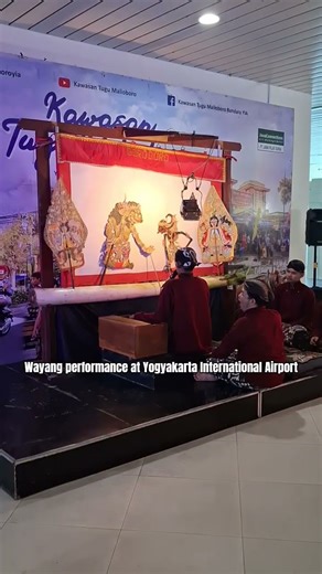 Experience the magic of Javanese culture at Yogyakarta International Airport. #indonesianheritage