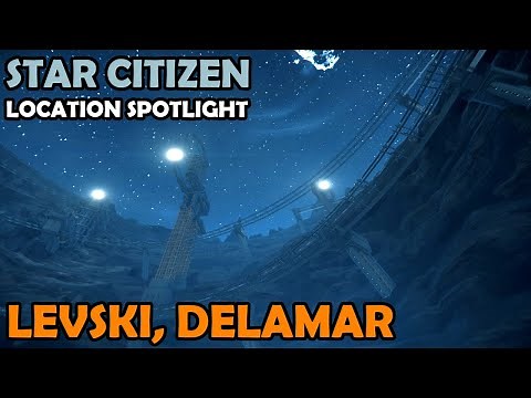 Levski, Delamar: Location Spotlight | Star Citizen 3.12 Gameplay