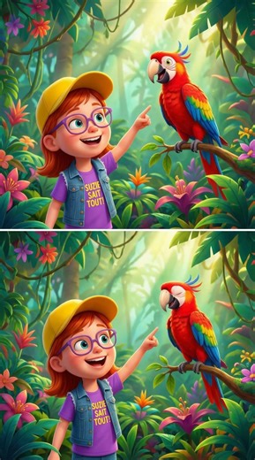 Learn 6 Birds: Sparrow Dove Parrot Eagle Duck 🐦🦅