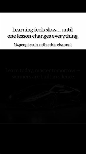 Learn Before You Earn | Trading Motivation