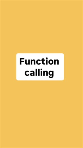 Enjoy Healthy Code on Instagram: "Function Calling #python #function #calling"