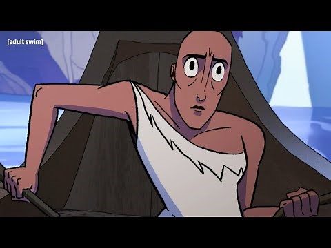 Mira Rescues the Boat from Disaster | Genndy Tartakovsky's Primal | adult swim