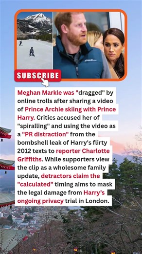 URGENT: Meghan Markle ‘SPIRALLING’? Trolled Over Ski Video Amid Prince Harry’s Flirty Text Scandal