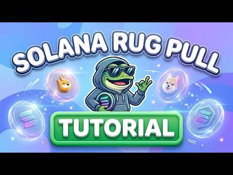 Rug Pull | How To Create a Solana Meme Coin (Calm Glance) Launch Strategy for Meme Coins