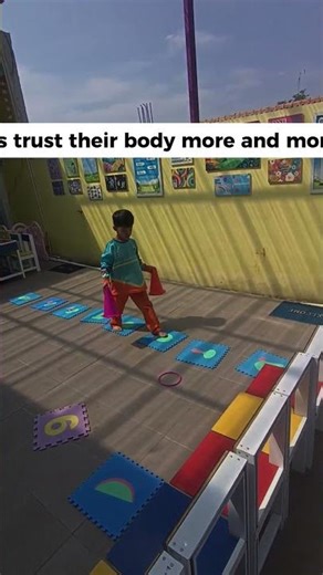 Balancing Motor Skill & Body Control | Fun Learning Activities #short