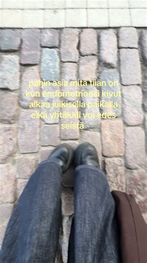 Endometrioosi julkisella paikalla: mitä tehdä kun kipu iskee