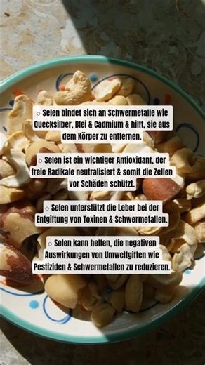 Selen & seine entgiftende Wirkung #mikronährstoffe