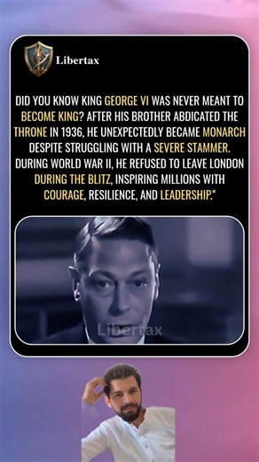 The King Who Never Wanted the Crown 👑 | George VI's Inspiring Story