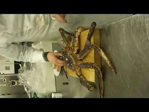 How to kill and cook a live king crab (that weighs nearly 4 kg)