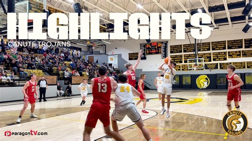 RANKED MATCHUP. BIG MOMENTS. 🔥🏀 Canute vs Duke did not disappoint. Two ranked teams went toe-to-toe, and the Trojans answered the call 💪 ⏱️ Luke Spitz knocks down a buzzer shot going into the 3rd quarter 🏟️ Electric home crowd 📊 Statement win for Canute Didn’t see it live? 🎥 Tune in and watch the highlights now on ParagonTV.com | Paragontv.com