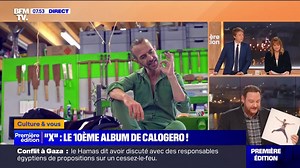 "X", le 10ème album de Calogero ! - 25/10