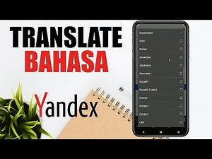 How to Translate Languages ​​in Yandex Browser on Android