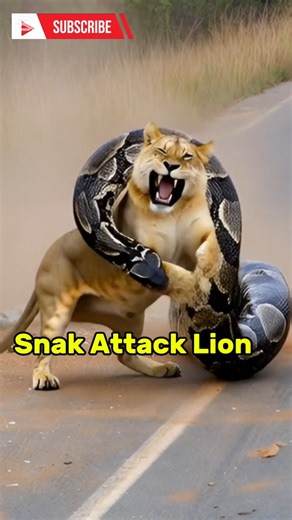 Brave Rangers Save Injured Lioness From Giant Python Attack! 🐍🦁🔥 (Real Wild Rescue #shorts #viral