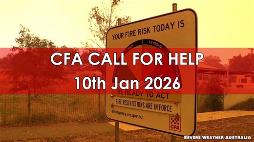 **Do we have adequate fire resources in place to protect Victoria?** Seven News has reported this evening that the “Victorian Premier Jacinta Allan has defended the government’s funding for the Country Fire Authority (CFA) amid mounting criticism from volunteers, as the state’s bushfire crisis continues” They added “Concerns have been raised by CFA volunteers online, with some claiming they are being asked to fight fires in trucks up to 30 years old, some without air conditioning, while operatin