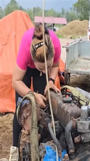 Against All Odds: The Girl Who Restored a Car Engine Herself
