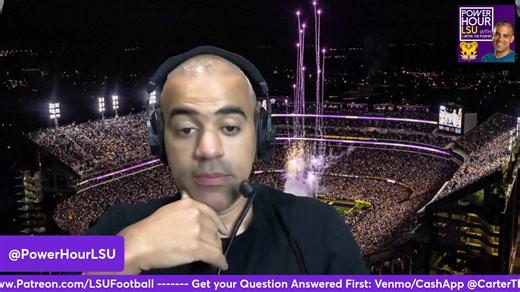 LSU Tigers Football fans should join! - https://www.patreon.com/lsufootball Subscribe to Power Hour LSU! https://www.youtube.com/channel/UCz4trs8T2Bk9mSpcAakL3kw?sub_confirmation=1 Check out Power Hour SEC - https://www.youtube.com/@powerhoursec My New Orleans Saints show - https://bleav.com/shows/bleav-in-saints/ Lane Kiffin NEW “Thick Ness” SHIRT! - https://www.bonfire.com/34thick-ness34-t/ ________________________________________ Sign up now for FASTDRAFT Fantasy! Please use promo code "CARTE