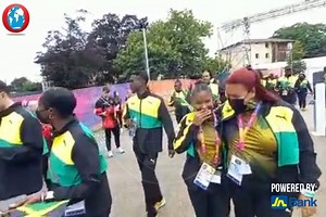 34K views · 851 reactions | Members of Team Jamaica in celebration mode as they make their way to the opening ceremony of the Birmingham Commonwealth Games. The international multi-sport event begins today and ends on August 8, 2022. (: Napthali Junior) #CommonWealthGames #CommonwealthGames2022 #OSports #TrackAndField #TeamJamaica #Athletics | The Jamaica Observer | Facebook