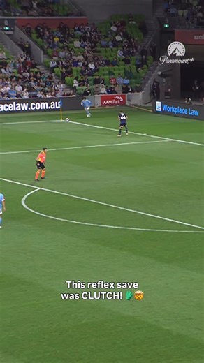 A-Leagues on Instagram: "Wow! This save in the Melbourne Derby was 𝐞𝐱𝐭𝐫𝐚𝐨𝐫𝐝𝐢𝐧𝐚𝐫𝐲 🧤🔥 Before Matthew Grimaldi’s late winner, @gomvfc goalkeeper Jack Duncan pulled off this incredible save to deny Melbourne City. Aurelio Vidmar’s reaction says it all 😅"