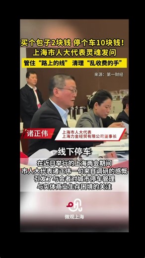 上海市人大代表灵魂发问：如何管控乱收费