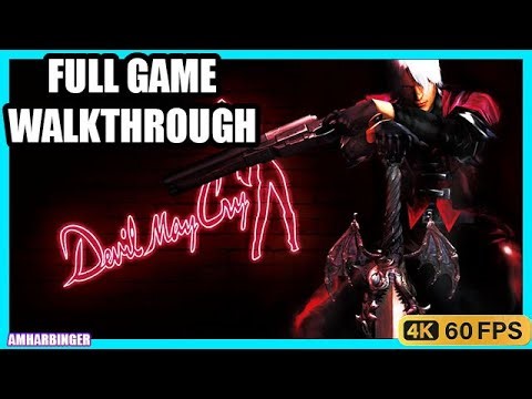 Devil May Cry 1 HD Full Game Walkthrough Xbox Series X 4K60FPS