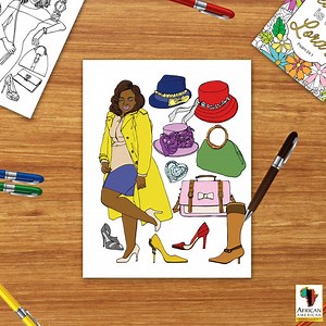 Bring color into your world with our beautiful line of adult coloring books and greeting cards www.black-gifts.com #aaefamily | African American Expressions™