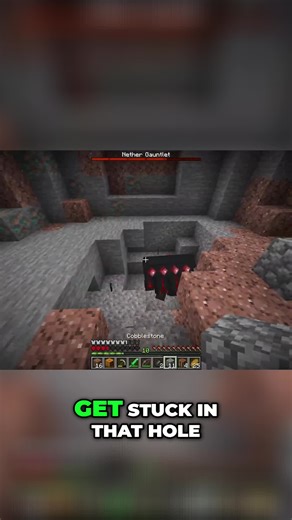 Nether Gauntlet's got them stressed. Should've stuck to Minecraft Every Drop Is Random. This is pure chaos. #Minecraft #Nether #Gaming #Gamer #Challenge #Fail