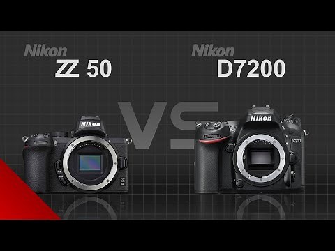 Nikon Z50 vs Nikon D7200