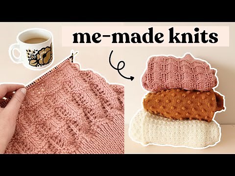 My Me-Made Knitwear + 5 Knitting Tips for Beginners! (Just in Time for the Cosy Season)