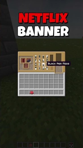Make this Netflix Logo in Minecraft! 📺 #minecraft #creative