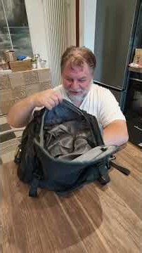 Testing the perfect backpack for air travel