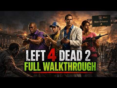 Left 4 Dead 2 Gameplay Walkthrough [1080P 60FPS PC] - No Commentary