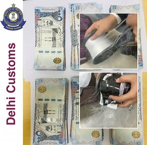 Delhi Customs Update Delhi Airport Customs intercepted 1 Indian Pax arriving from Dubai by Flight SG137 on 18.1.2021 & seized 358 gm Gold. Followup investigation led to 3 arrests- Receiver and 2nd Pax smuggling 1.25Lakh Saudi Riyal concealed, u/s 104 of Customs Act. Further investigation is ongoing. #IndianCustomsAtWork | Central Board of Indirect Taxes and Customs (CBIC)