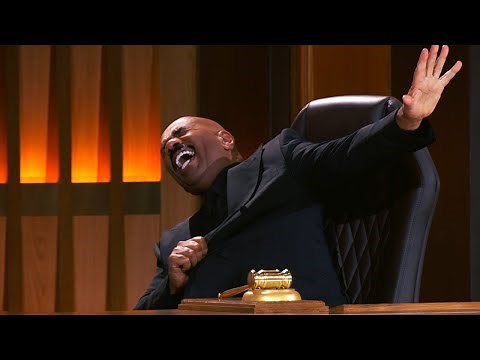 A Plaintiff Cracks Judge Steve Harvey Up - Judge Steve Harvey