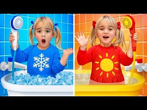 Alice and Auntie – Hot vs Cold Challenge