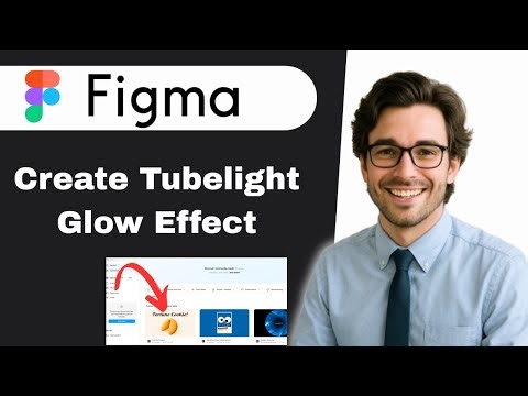 How To Create Tubelight Glow Effect Using Angular Gradient In Figma (full guide)