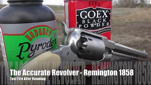 The Accurate Revolver - Remington 1858 Shoot! - The Reloaders Network