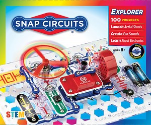 Snap Circuits Jr. SC100, Electronics Explorer Kit, 100+ Projects, Stem, Child 8+, Elementary School - Walmart.com