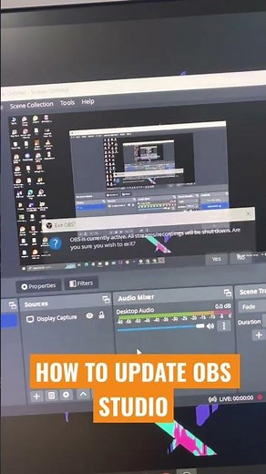 How To Update Obs Studio