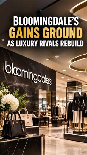 Bloomingdale’s Gains Ground as Luxury Rivals Rebuild