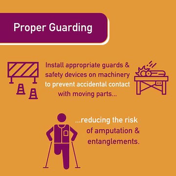 Machinery accidents in the workplace can cause serious harm to...