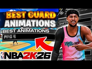 BEST NBA 2K26 GUARD (6'4 & Under) ANIMATIONS (SEASON 2 JUMPSHOTS/LAYUPS/DUNKS/DRIBBLE MOVES & more)