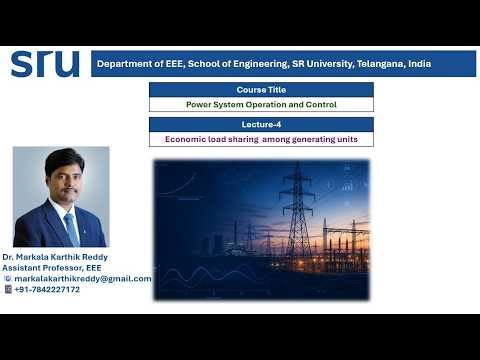 Economic Dispatch with Transmission Losses_Lambda Iteration Method _Lecture 4