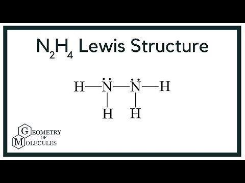 N2H4 Lewis Structure (Dinitrogen Tetrahydride)