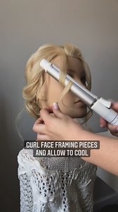 Face-framing FTW! @alexandralee1016 gives some curling tips using our StyleWinder Rotating Styling Iron. The self-rolling barrel makes creating curls and waves SO much easier. #curlingiron #curls #waves #curlingtips #bioionic #hottools | Bio Ionic