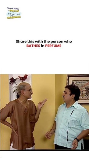 Share this with the person who bathes in perfume ! #tmkoc #funny #jethalal #daya #shortsfeed
