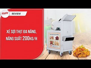 Review máy xé sợi đa năng MXST200