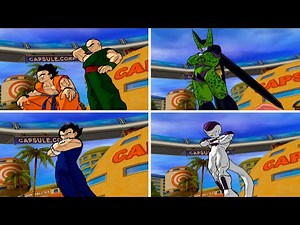 All Super Buu Absorptions and Ultimate Attacks - Dragon Ball Z: Budokai 2