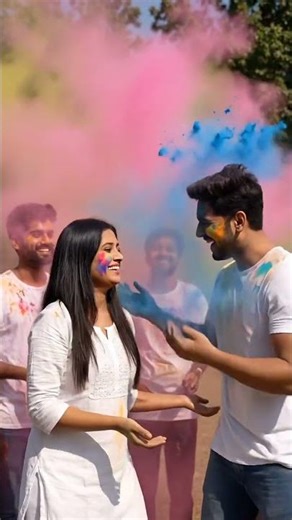 Happy holi🌈🌈🌈#happyholi #youtubeshorts #subscribemychannel